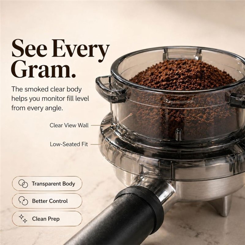 A65T-Twist-Lock Portafilter Do - огляд і ціна Breville Espresso Barista Touch