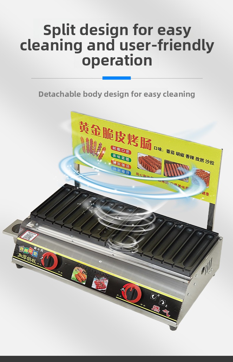 YJQ sausage machine starch sau - огляд і ціна Hot Dog Press