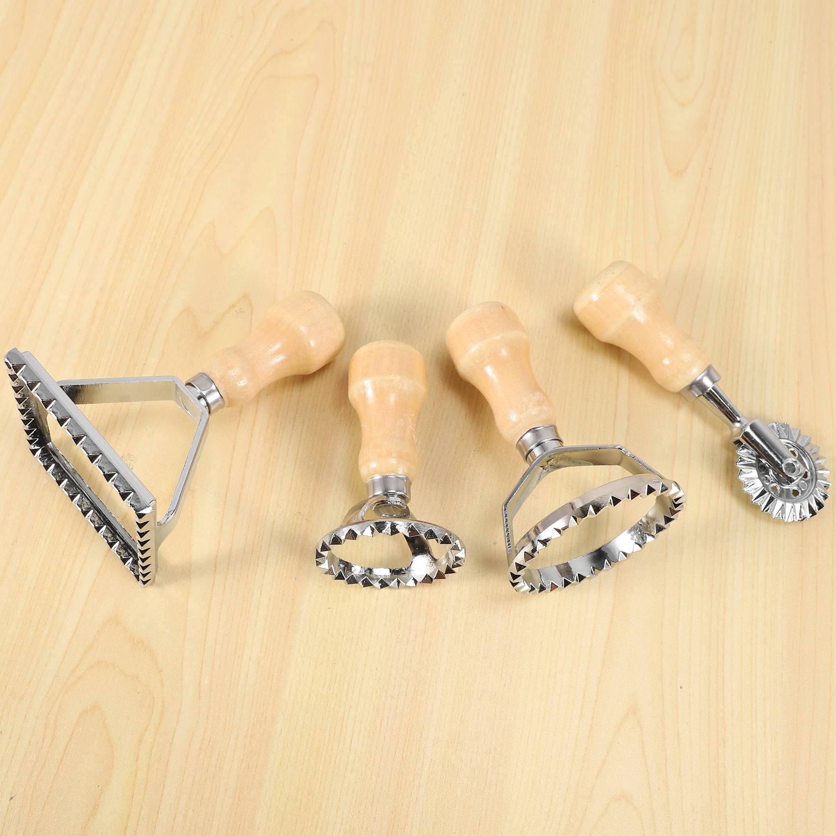 AA94-Ravioli Maker Cutter Stam - огляд і ціна Dumpling Press Set
