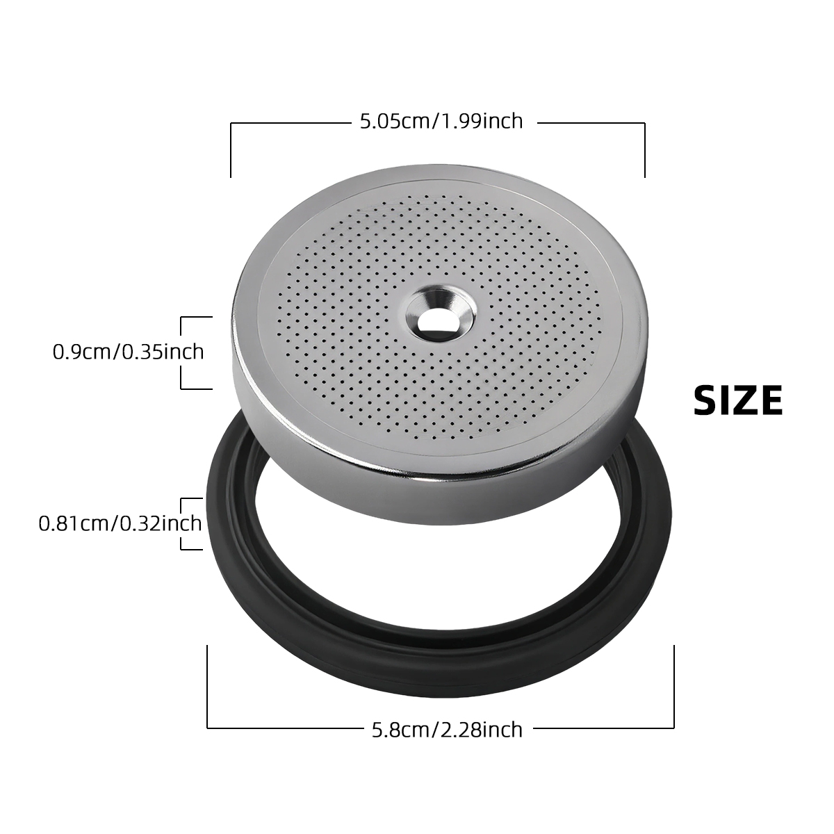 50mm Shower Screen Diffuser Re - огляд і ціна Delonghi Espresso Magnifica