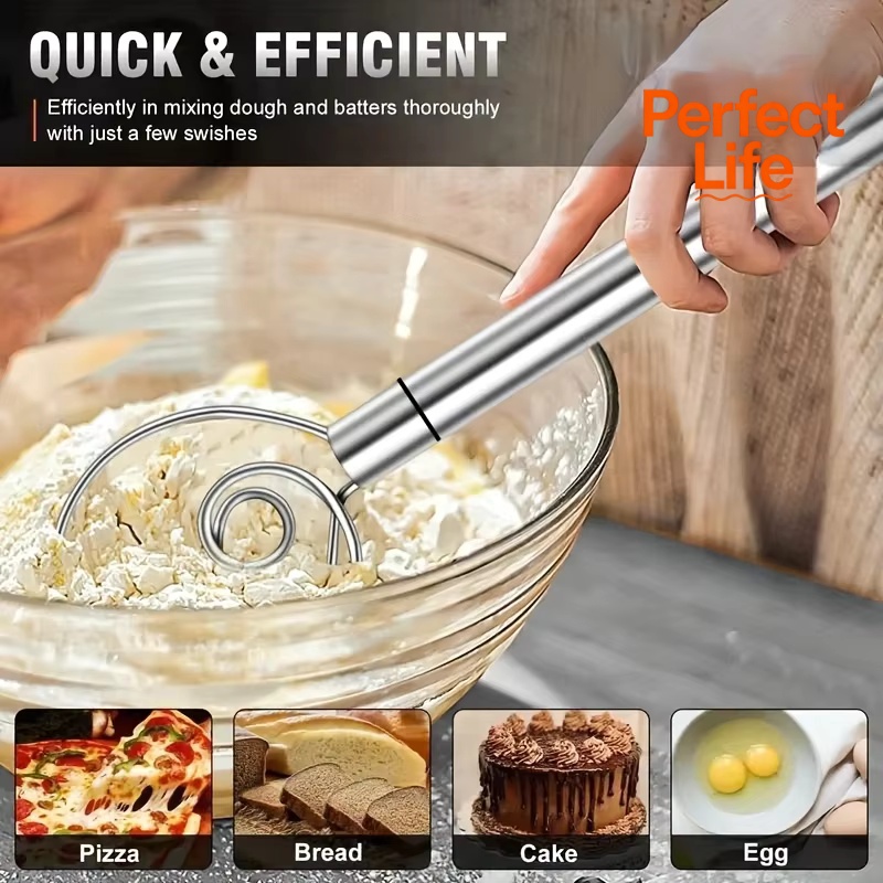 Dough Mixer Stainless Steel Ha - огляд і ціна Danish Pancake Pan