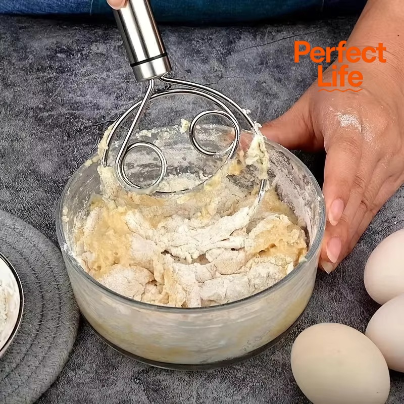 Dough Mixer Stainless Steel Ha - огляд і ціна Danish Pancake Pan