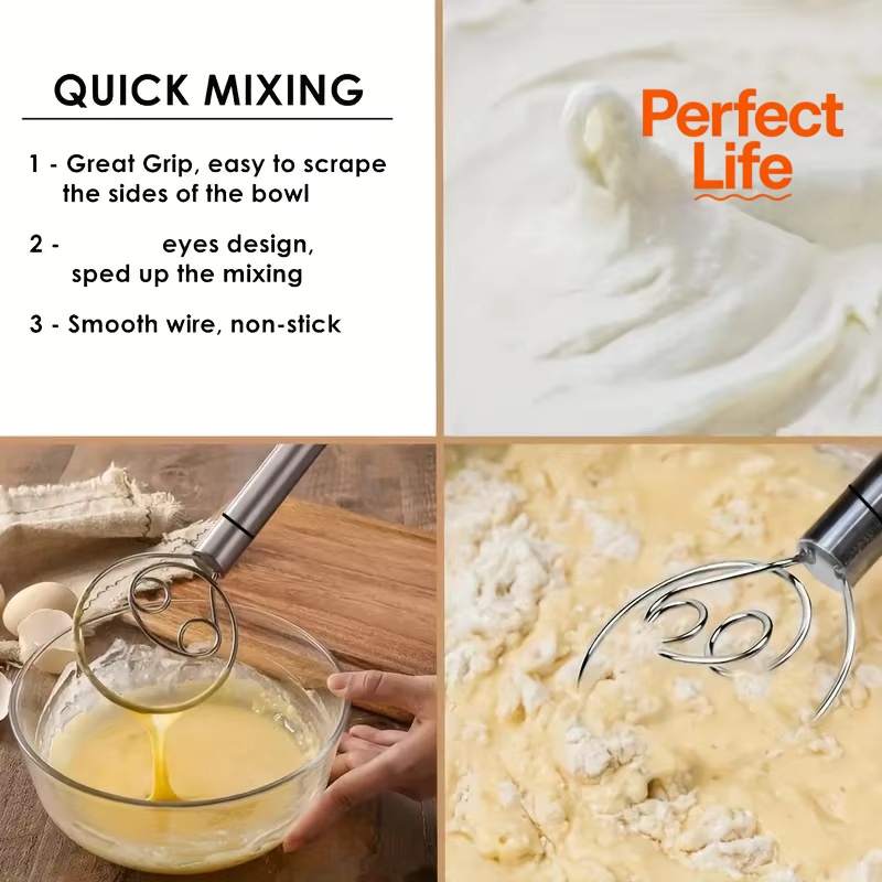 Dough Mixer Stainless Steel Ha - огляд і ціна Danish Pancake Pan